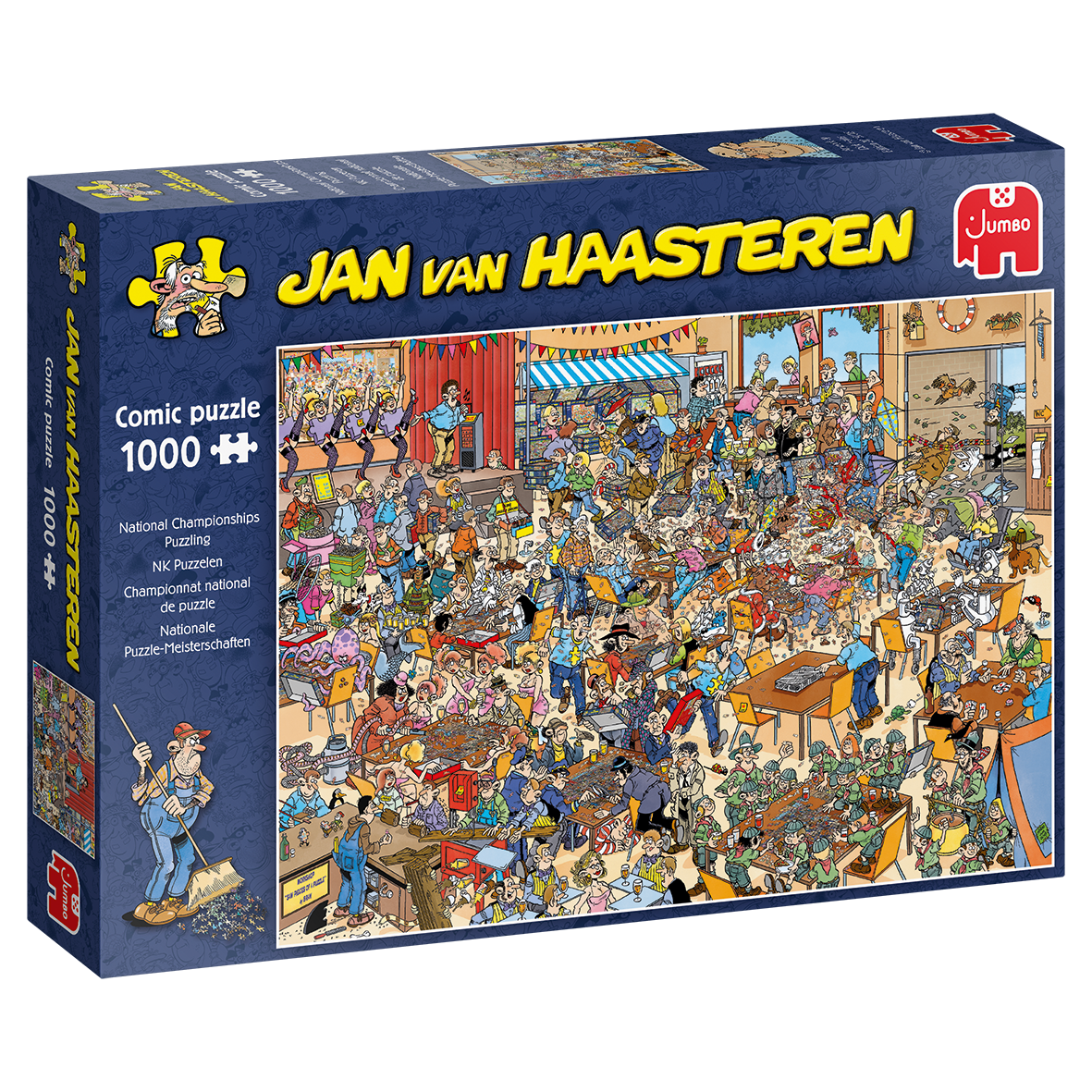 Jan van Haasteren National Championships, Pussel 1000 Bitar