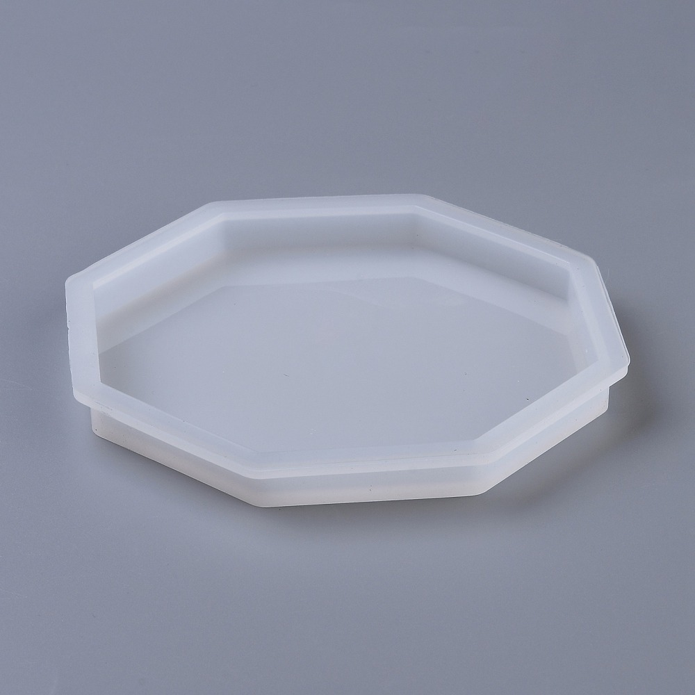 Silicone Resin Mold  Octagon 9cm - 2
