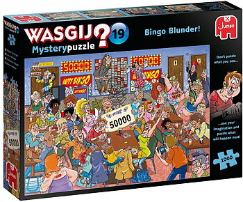 Jumbo Wasgij Mystery Bingo Blunder! Pussel 1000 Bitar