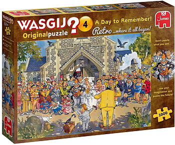 Jumbo Wasgij Retro Original A Day To Remember! Pussel 1000 Bitar