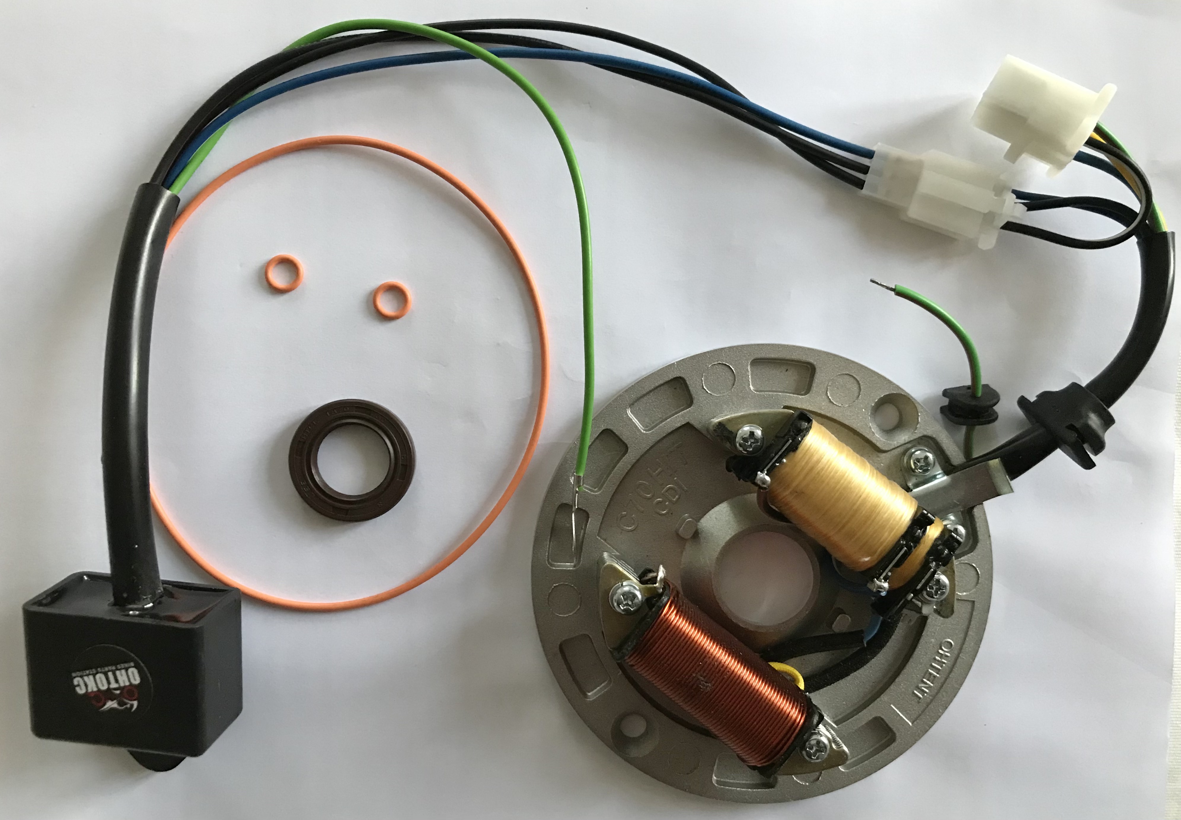 Monkeybiker Sweden CDIconversion kit Honda 6v Hitachi 5pin