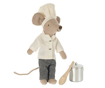 MAILEG MOUSE CHEF/KOCK