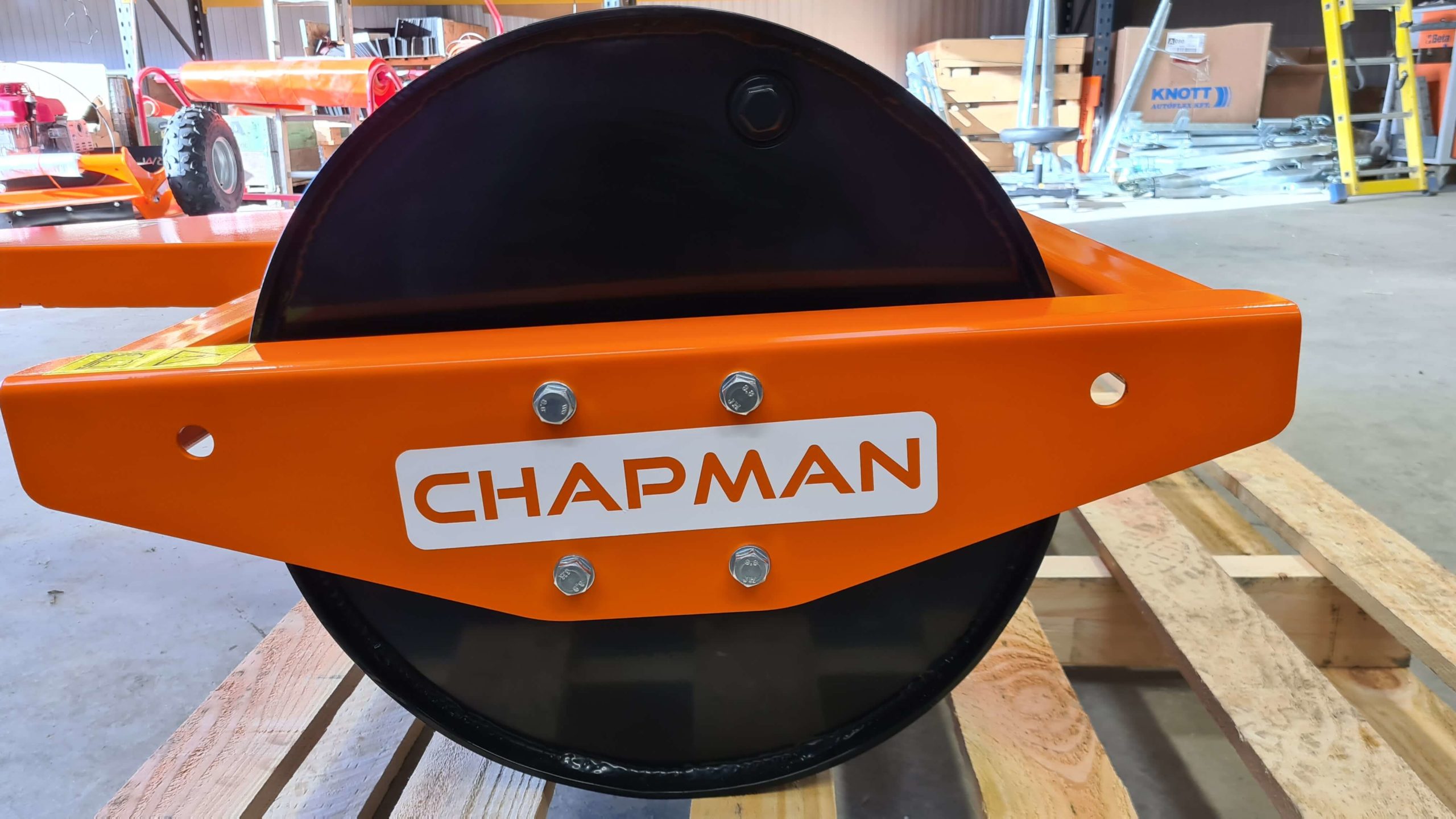Välttrumma på ATV-vält CHAPMAN FR150 med 508 mm diameter