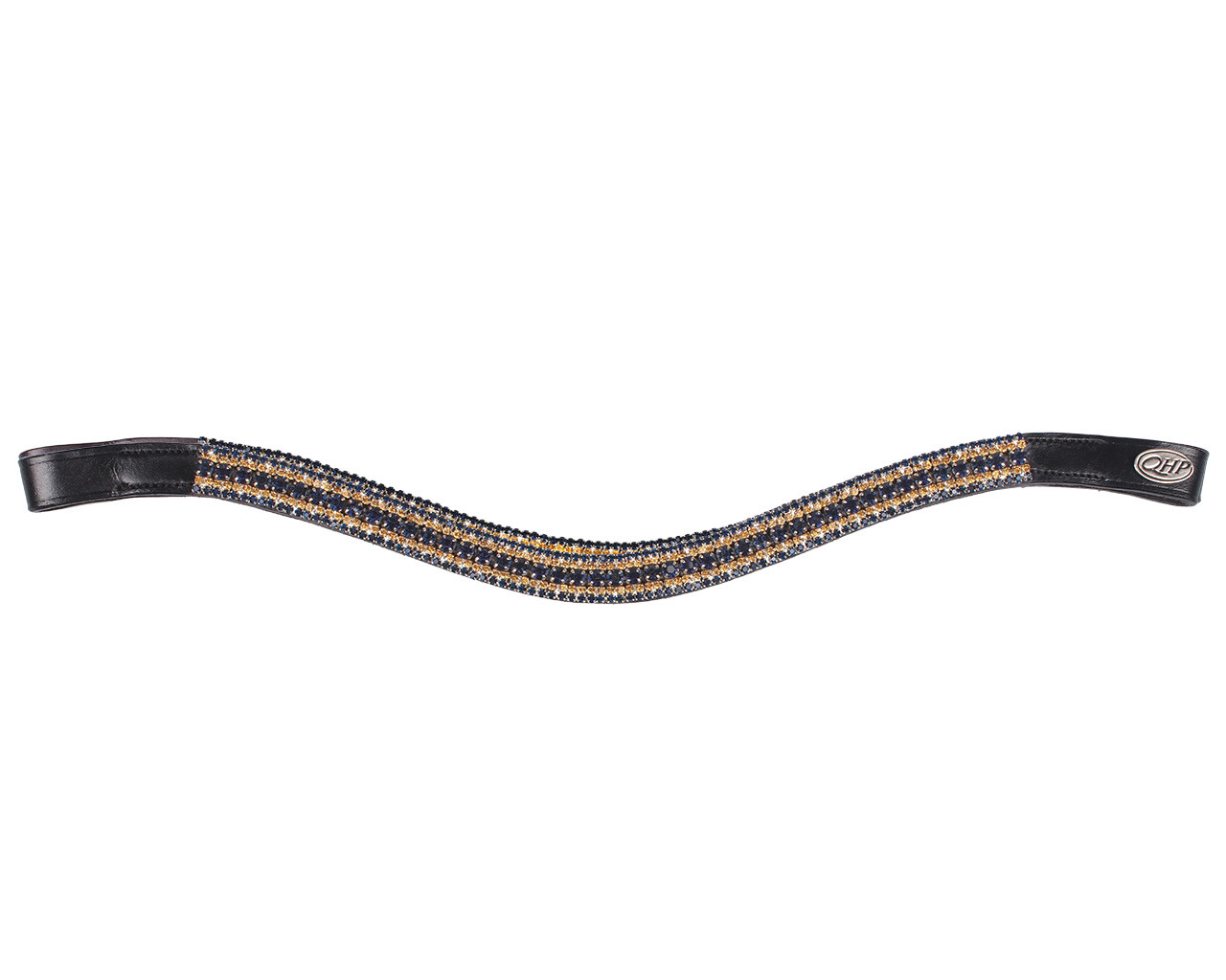 Pannband svart navy
