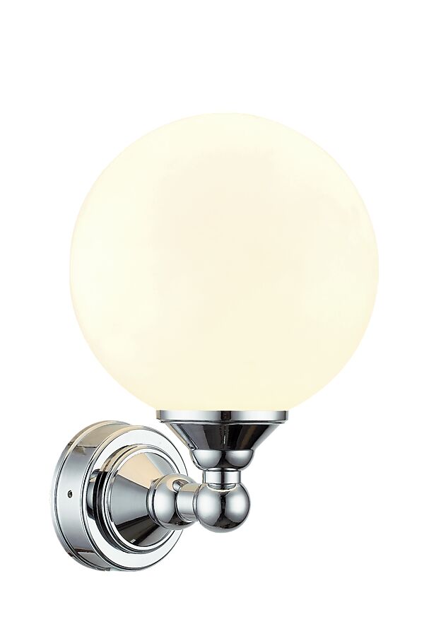 LUGANO vägglampa bad, antik/opal - Aneta Lighting - 2