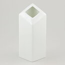 Lisa Larson (Quartette 1980s) White Architectonic Vase 19 cm