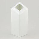 リサラーソン  Quartetteシリーズ ホワイトのアーキテクトベース  Vase  19cm 1980年代
