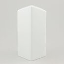 リサラーソン  Quartetteシリーズ ホワイトのアーキテクトベース  Vase  19cm 1980年代