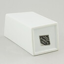 Lisa Larson (Quartette 1980s) White Architectonic Vase 19 cm