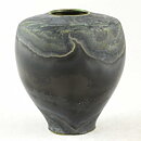 Isak Isaksson (2019) Unique Vase with Black Crystalline Glaze 7 cm