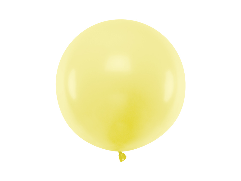 Jumbo ballong | 60 cm | Ljusgul