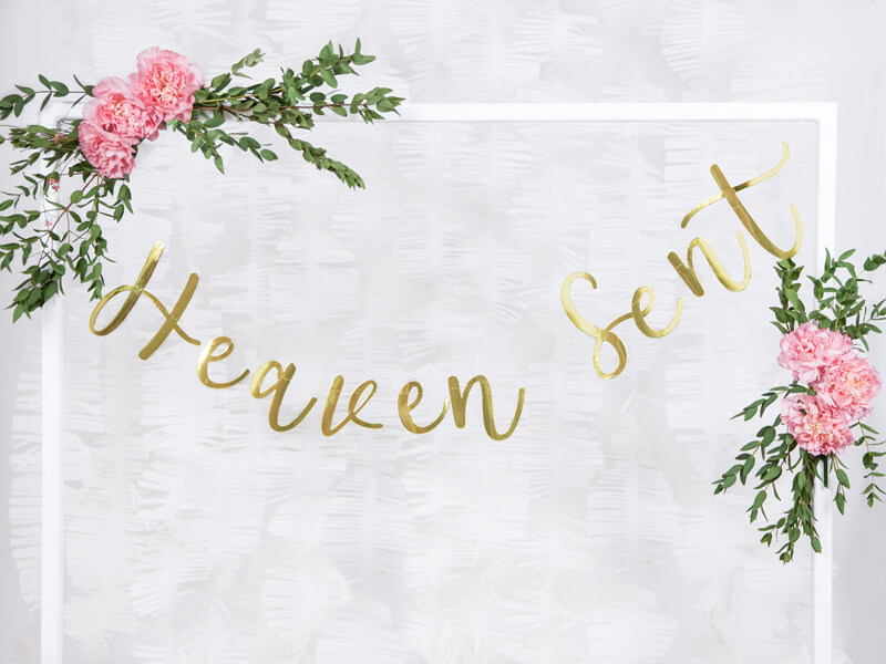 Girlang | Guld | Heaven sent