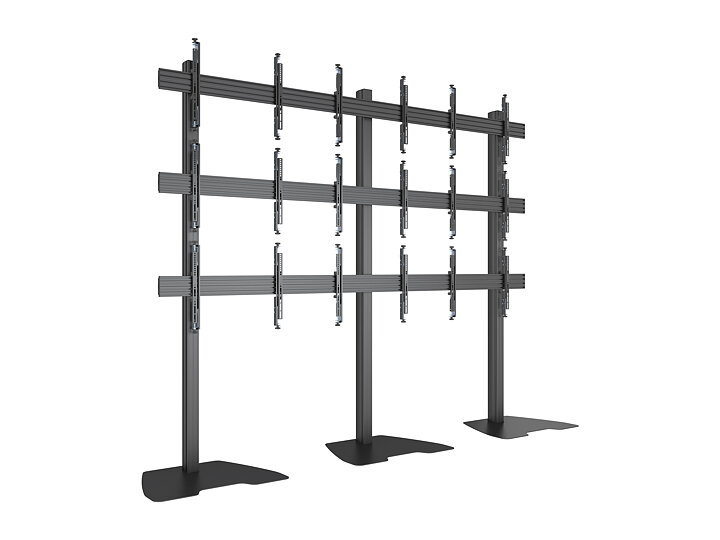 M Pro Series Video Wall Stand MBF3x3U 300 Micro Adjustable