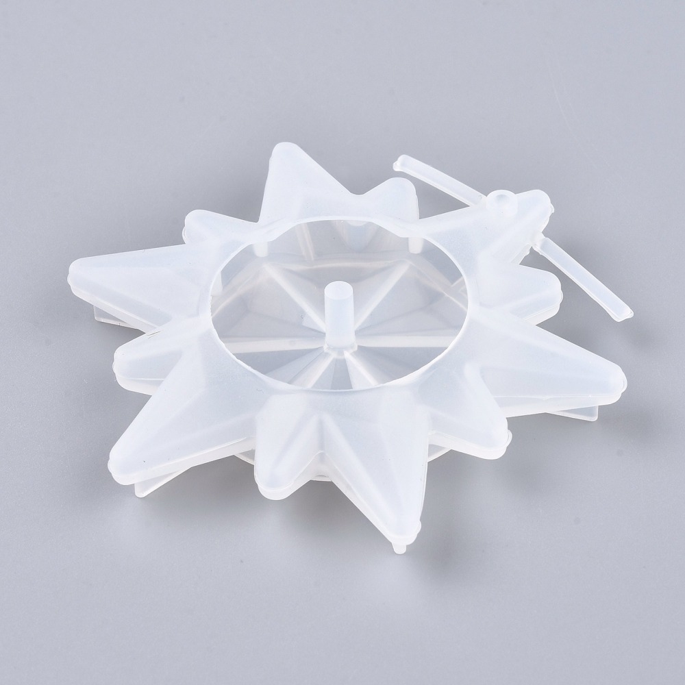 Gjutform  i silikon -  Snöflinga diamant - 2