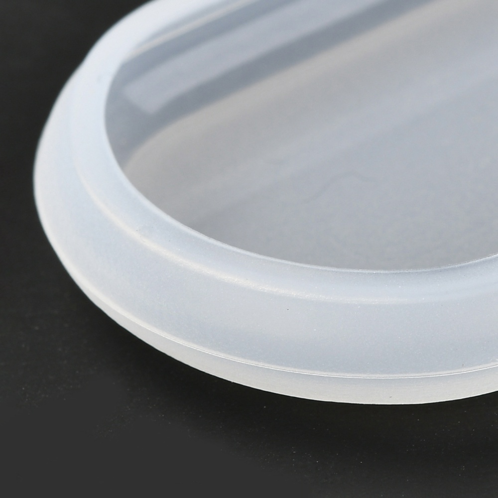 Silicone Resin Mold  Pendant oval - 4
