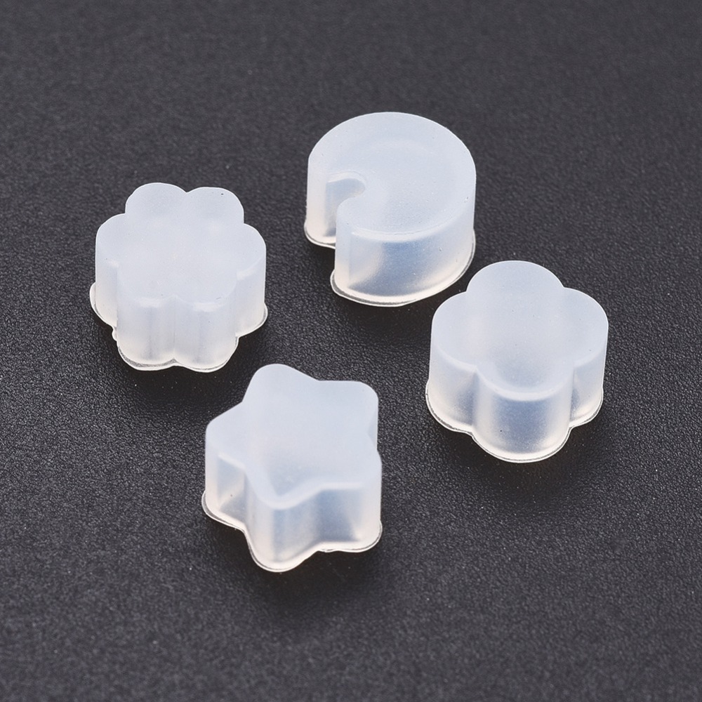 Silicone Resin Mold, Flower 6mm - 2