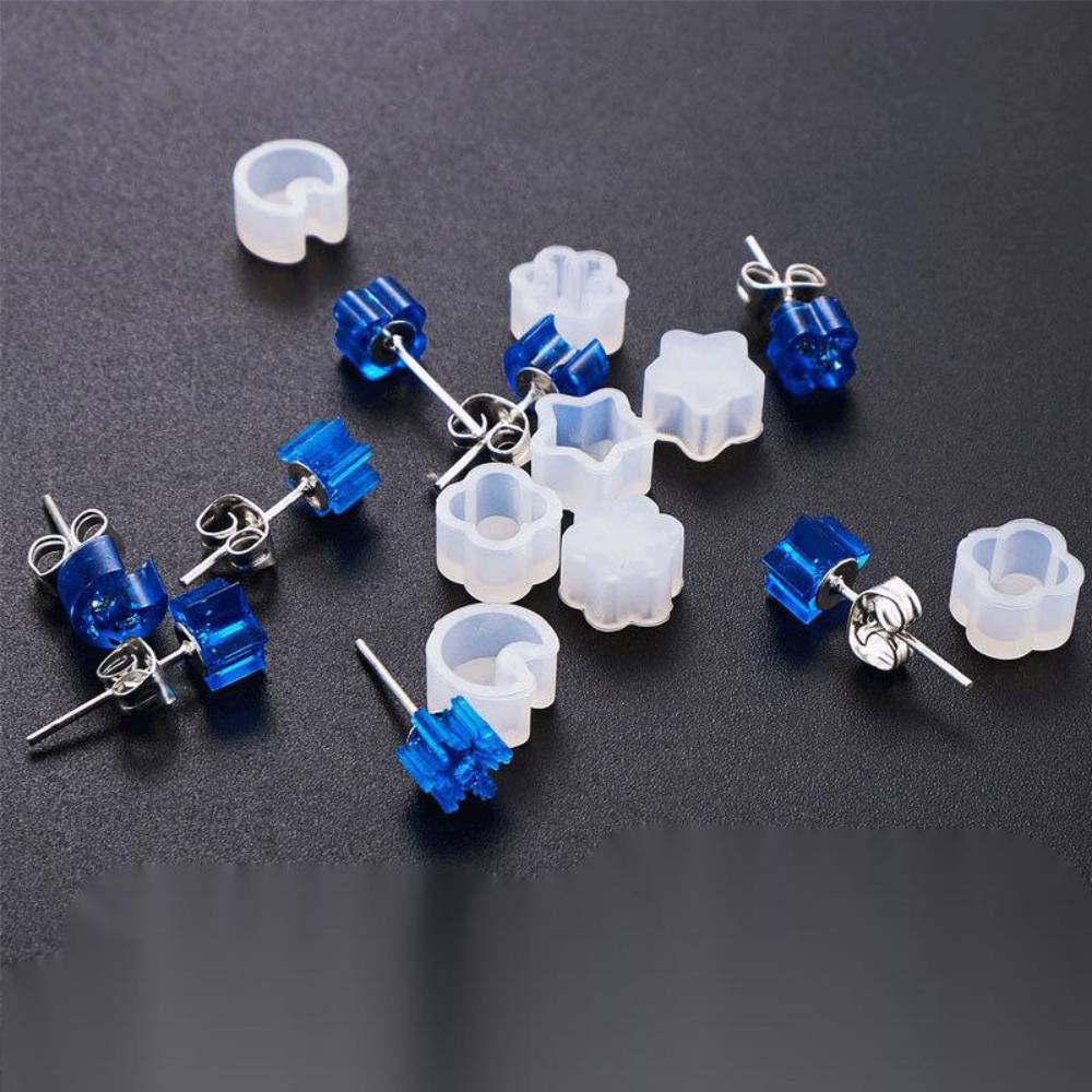 Silicone Resin Mold, Flower 6mm