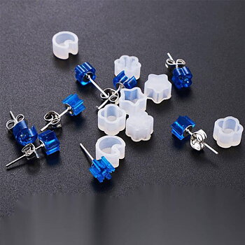 Silicone Resin Mold, Flower 6mm