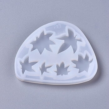 Silicone Resin Mold, Maple leaf 6 different