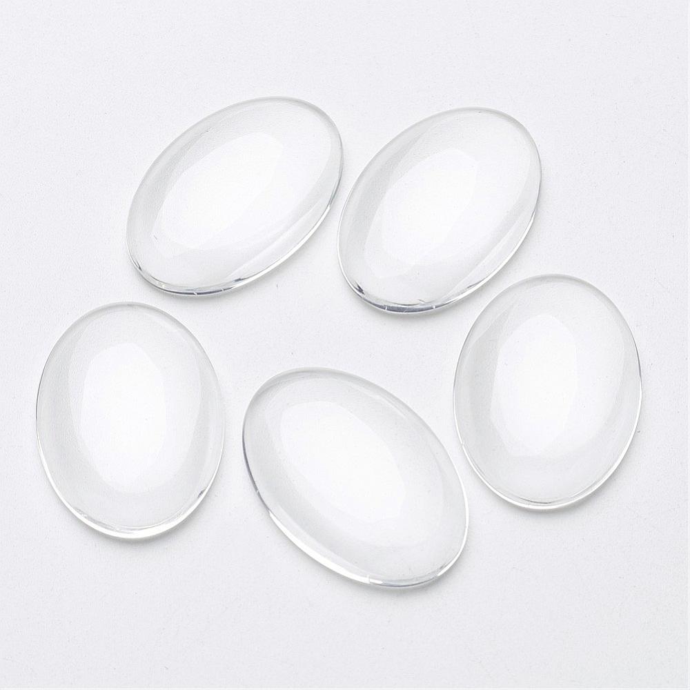 Cabochon in glass Oval 20x30mm