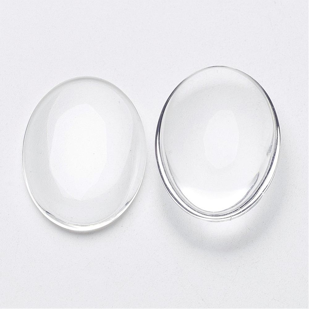 Cabochon in glass Oval 20x30mm - 2