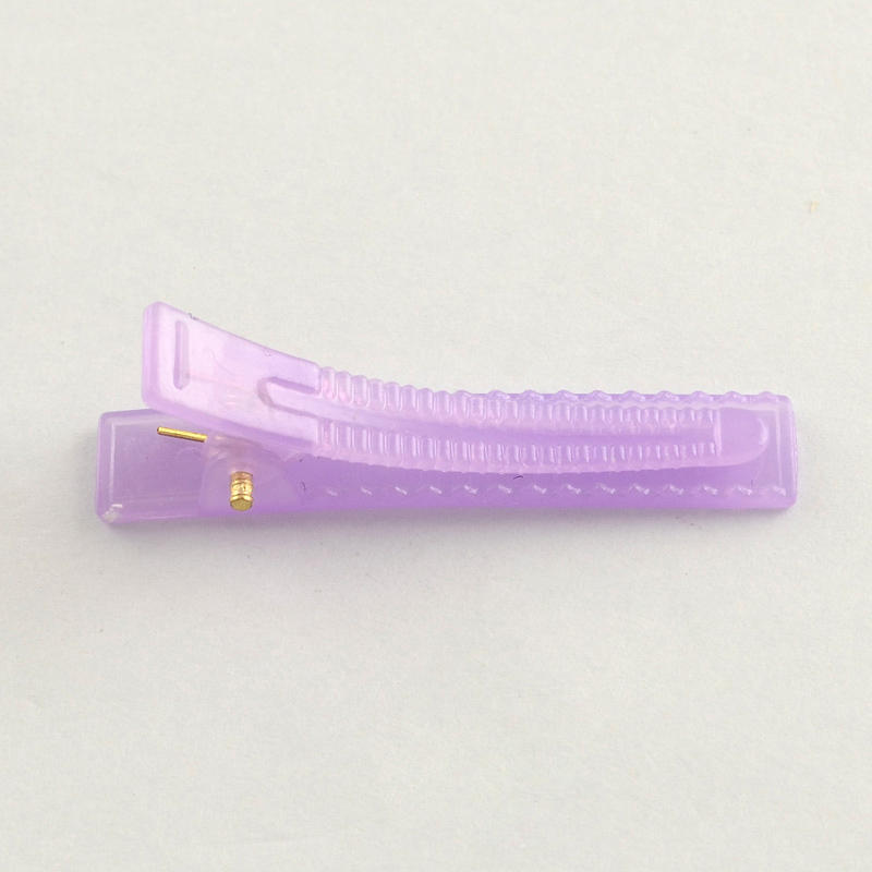 Hair alligator plastic, 41mm - 2