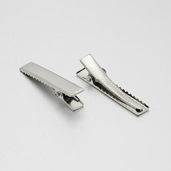 Hair alligator metal, 34mm