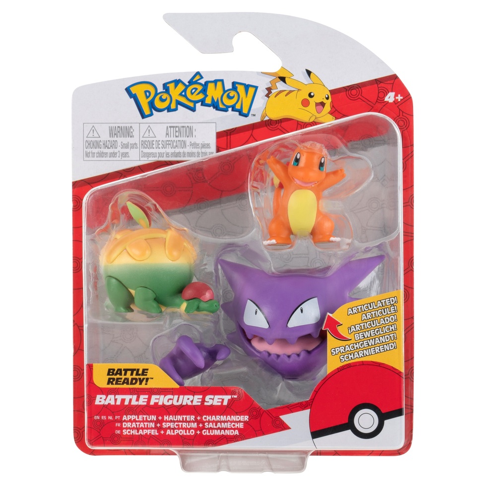 Pokémon Battle Figur Set 3-pack - 4