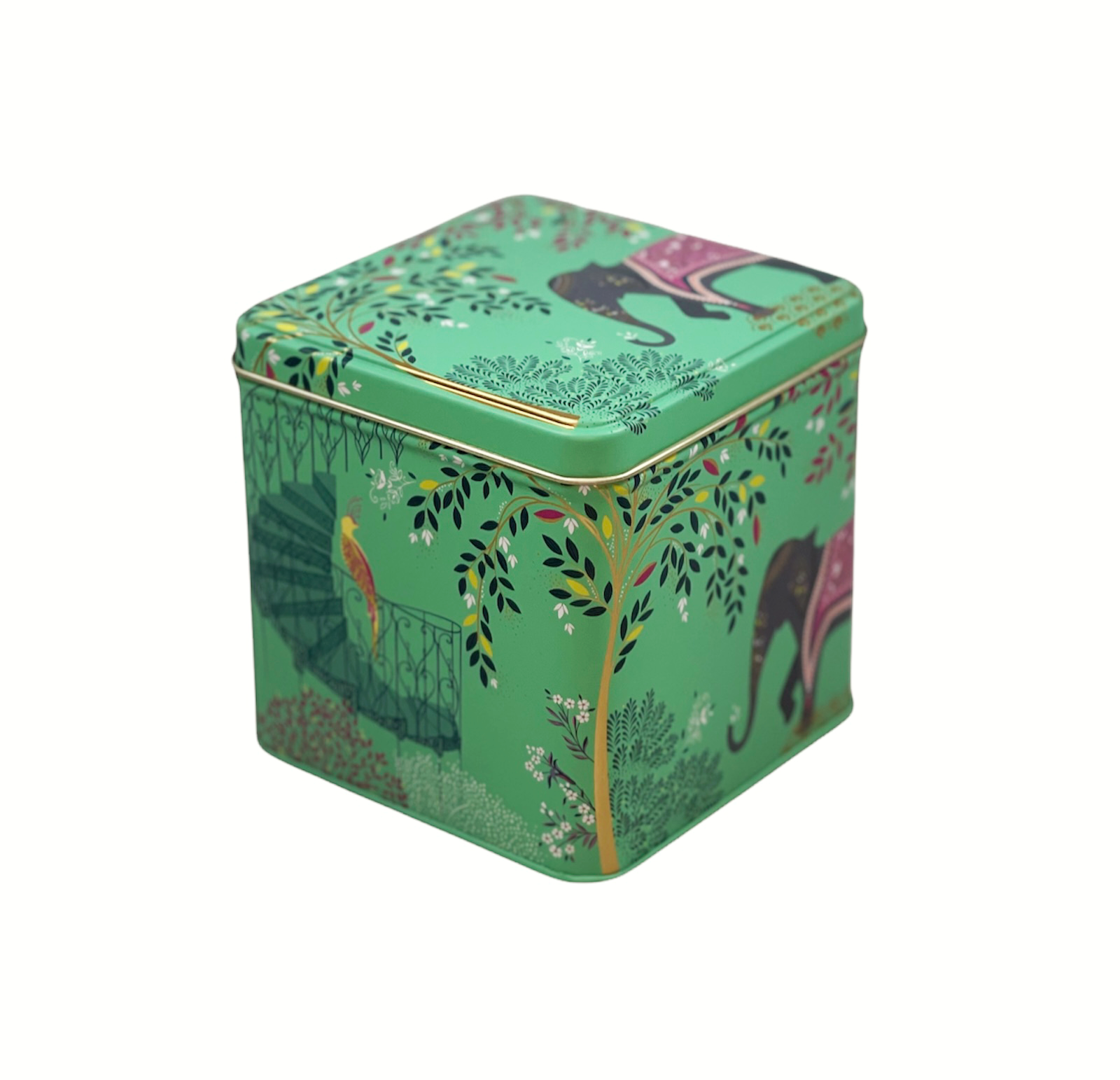 Teburk - Sara Miller India grön 200 gram - 4