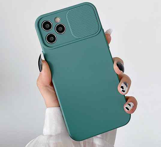iPhone 12 Case - Microfiber Silicone with Camera Lens Protection - 3