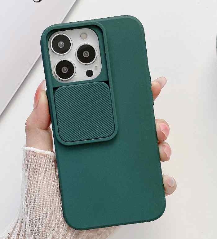 iPhone 13 Pro Skal - Silikon Kameraskydd / Linsskydd - 4