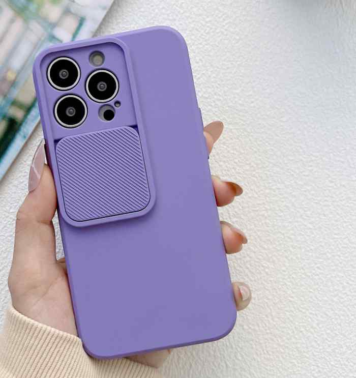 iPhone 13 Pro Max silikonskal med kameraskydd / Linsskydd - 3