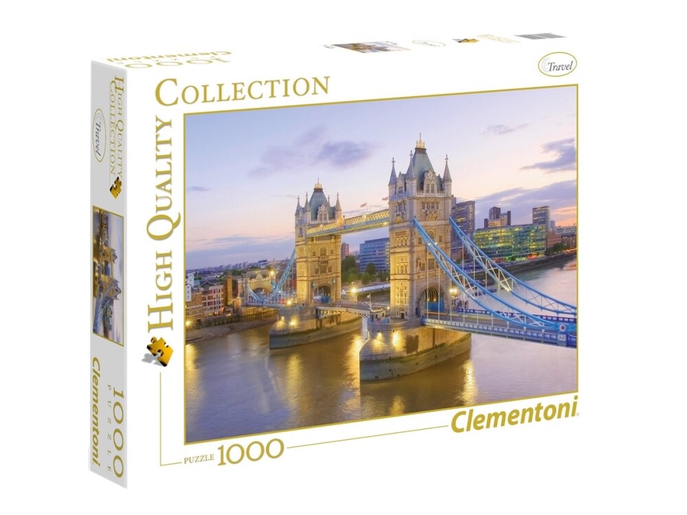 Clementoni Pussel Tower Bridge, 1000 Bitar