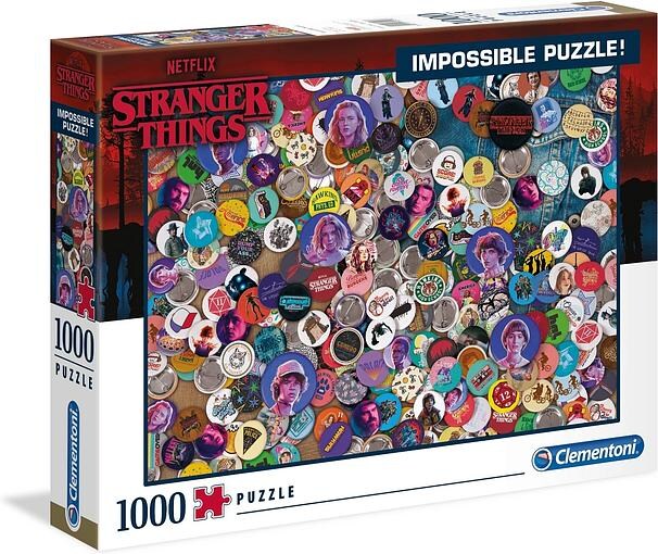 Clementoni Impossible Puzzles Stranger Things Pussel, 1000 bitar