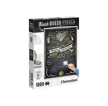 Clementoni Pussel Chalkboard Puzzle Cheers, 1000 Bitar
