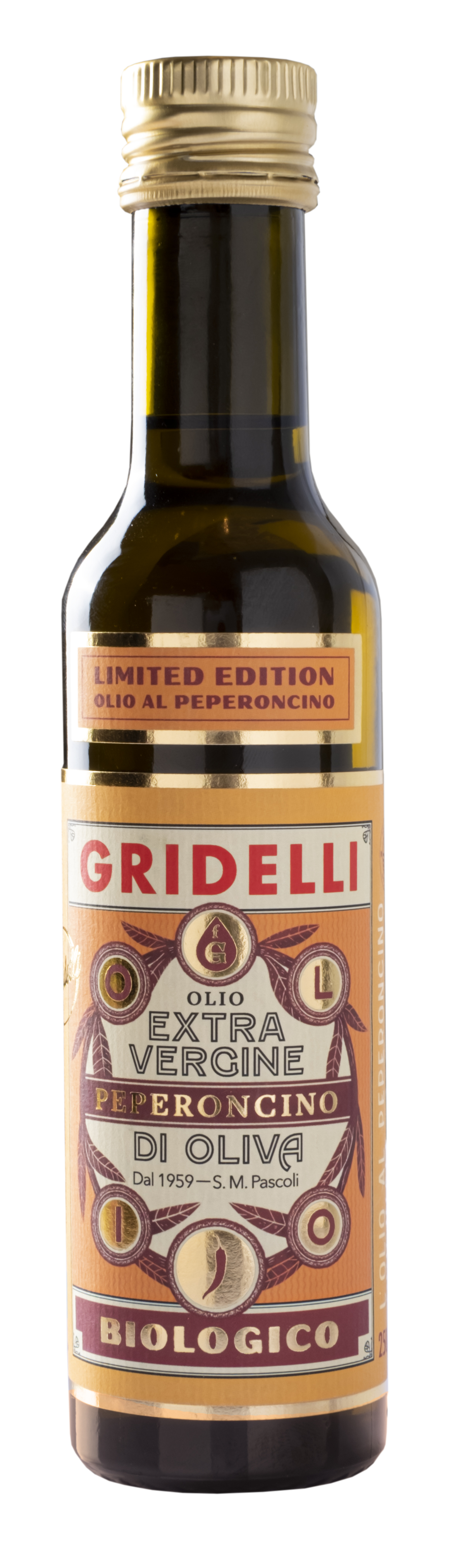 Gridelli smaksatt olivolja Peperoncino - 2