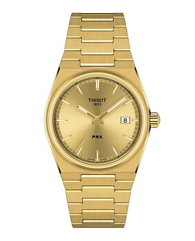 Tissot T137.210.33.021.00 Tissot PRX 35 guldpläterad