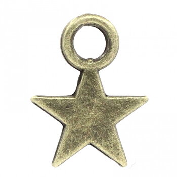 Charm  Star Bronze