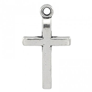 Berlock - Kors, Silver 24mm