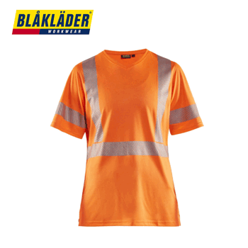 T-paita Blåkläder Naiset Oranssi Kl2