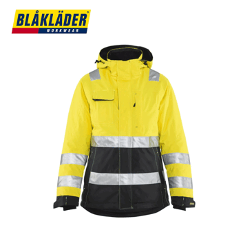 Talvitakki Blåkläder Naisten Keltainen / Musta Kl2