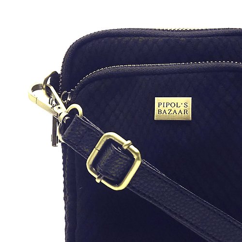 Väska Triple Zip Impress Blue