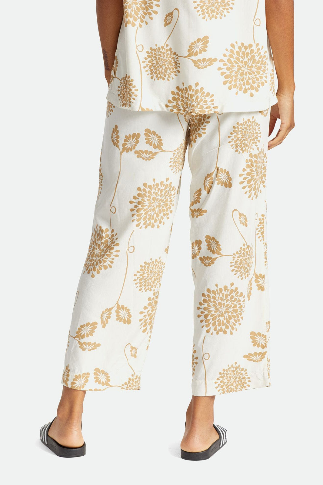 Brixton Women Garden Floral Croped Pant Dove - 2