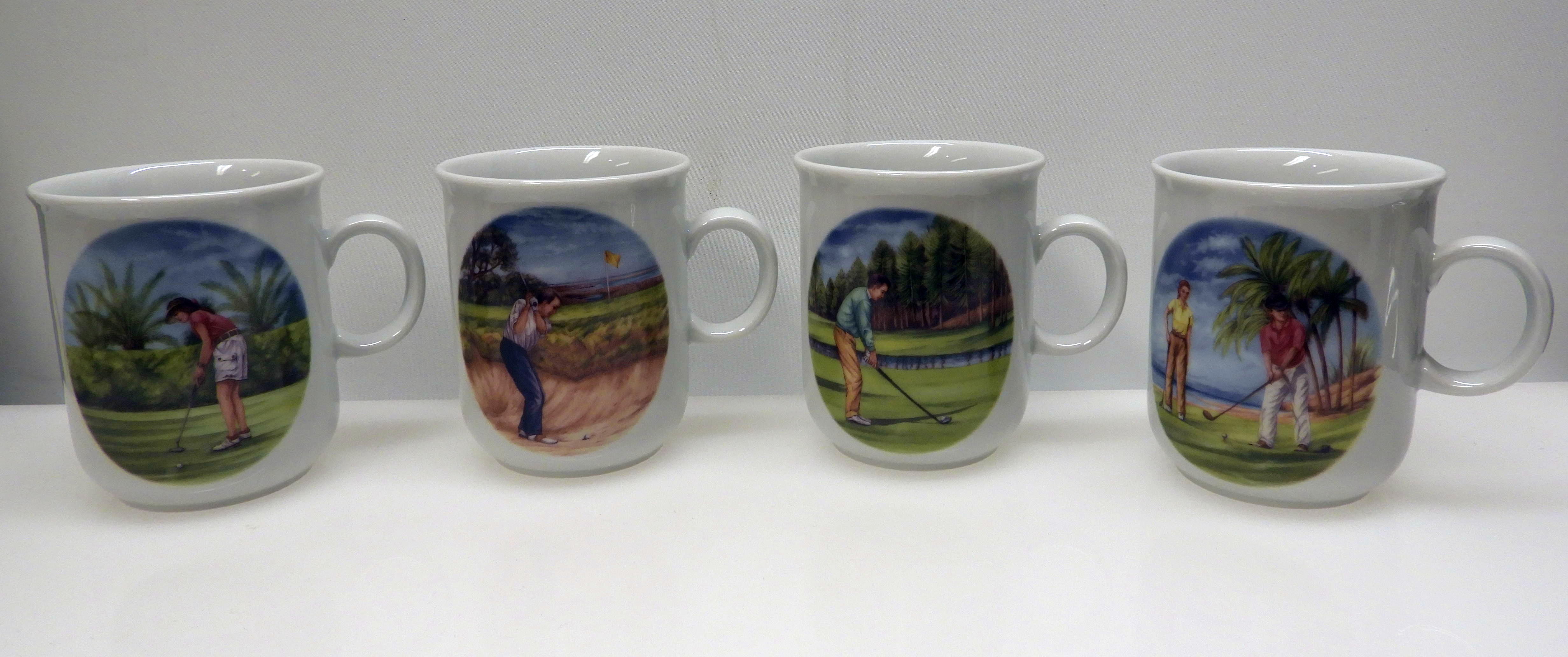 4 st. Mugg Kaffe eller Te Golf