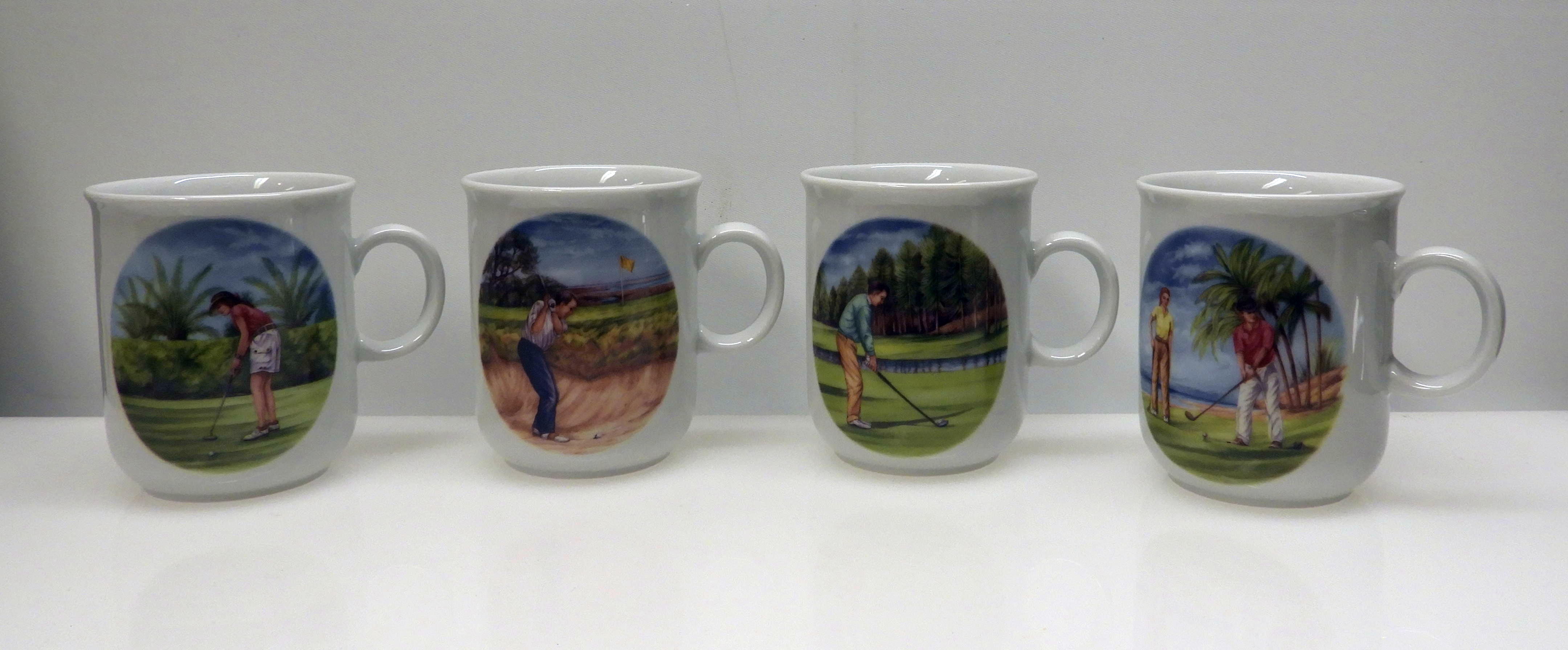 4 st. Mugg Kaffe eller Te Golf - 2