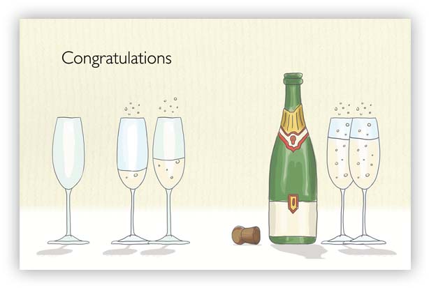 Congratulations, Greeting Card