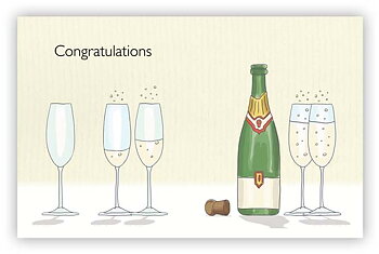 Congratulations, Greeting Card