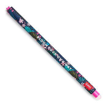 Erasable : Bloom your own way  Flora - gelpenna med turkost suddbart bläck