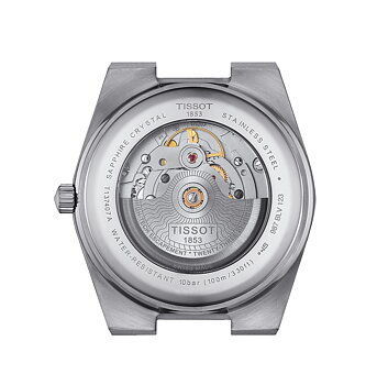 Tissot T931.407.41.041.00 Tissot PRX 40 Powermatic 80 40 blå 18 K roséguld och stål bakboett