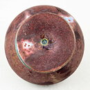 Isak Isaksson (2019) Unique Vase with Red Crystalline Glaze 10 cm
